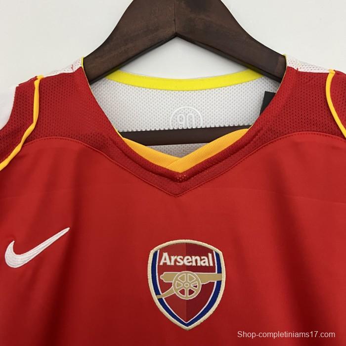 Retro 04/05 Arsenal Home Jersey