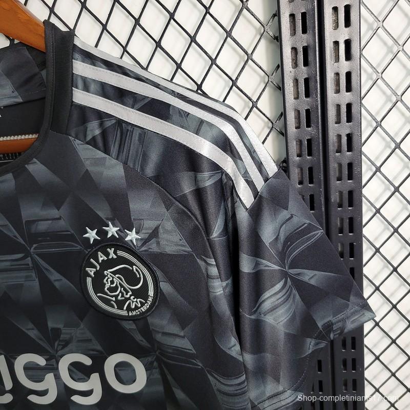 23/24 Ajax Third Black Jersey