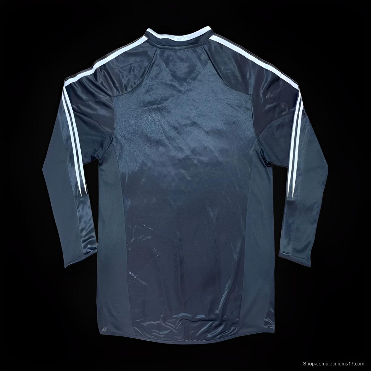 Retro 04/05 Real Madrid Third Black Long Sleeve Jersey