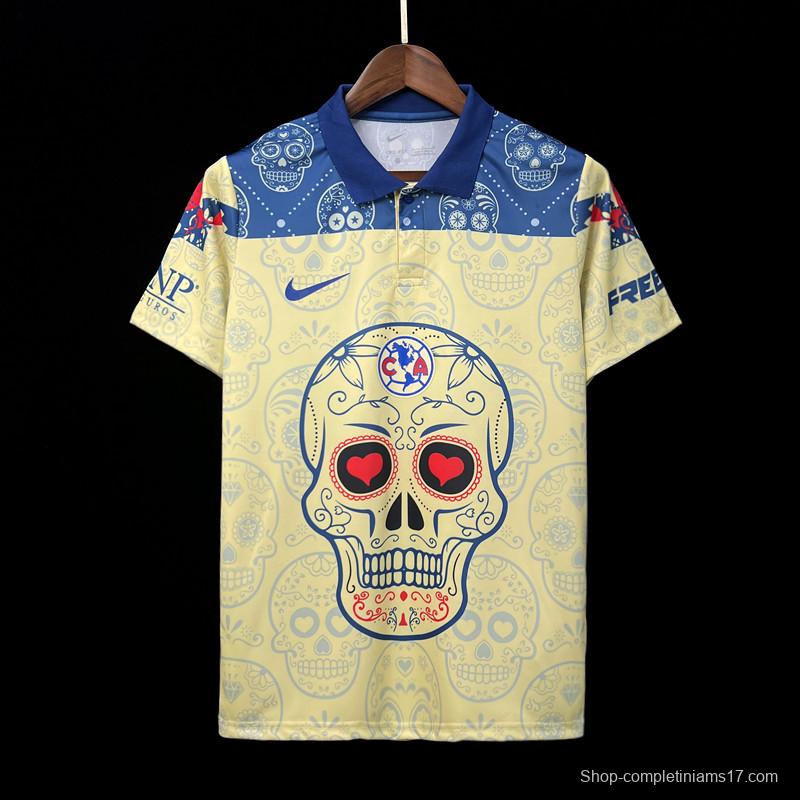 23/24 Club America Yellow Day of the Dead Special Jersey