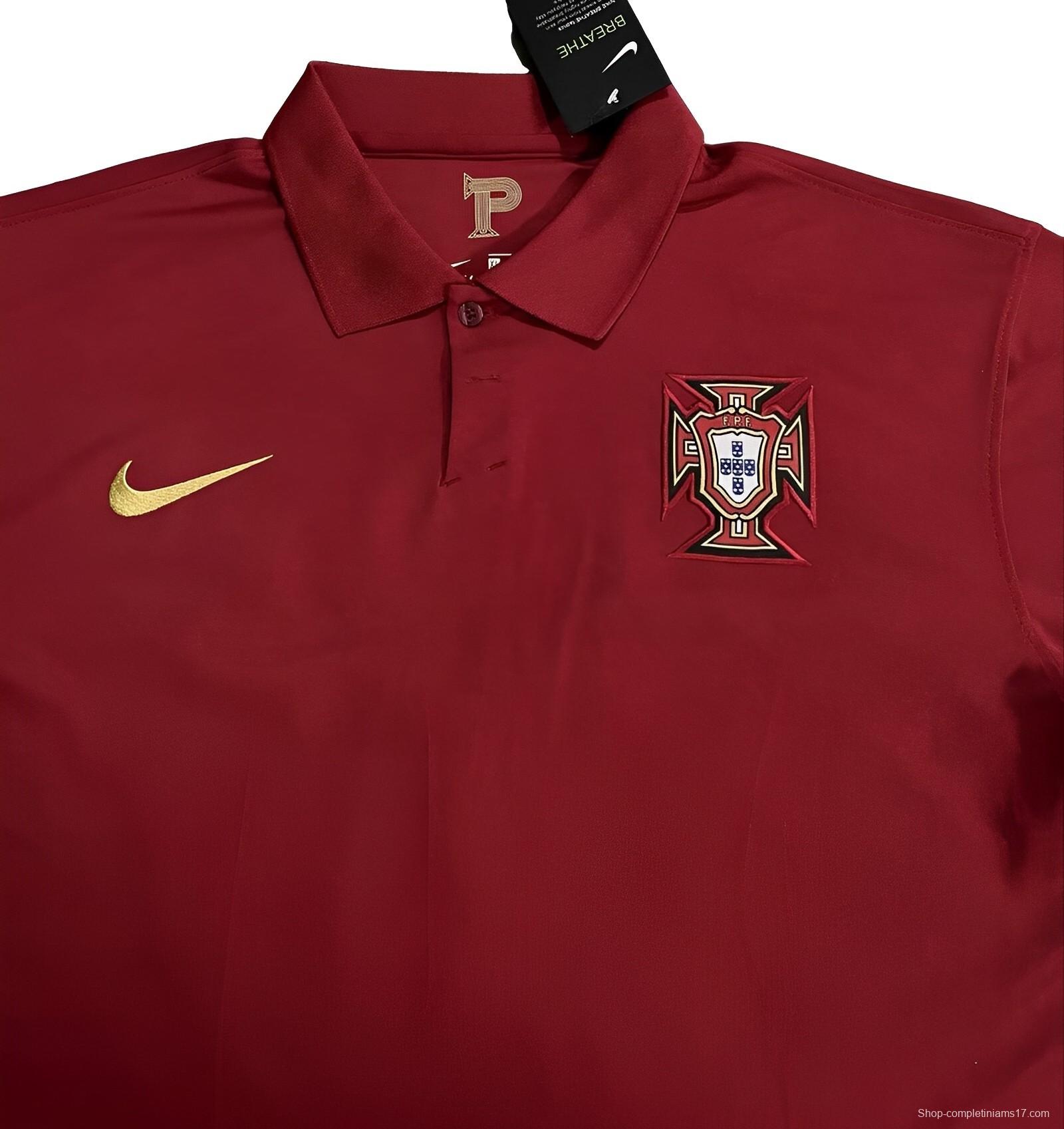 Retro 2020 Portugal Home Jersey