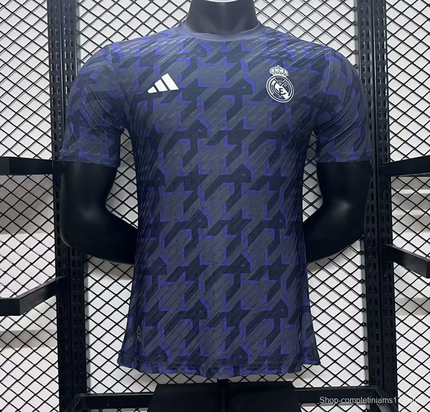 Player Version 23/24 Real Madrid Blue Navy Jersey