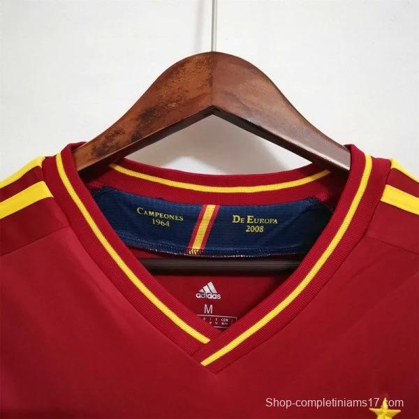 Retro 2012 Spain Home Jersey