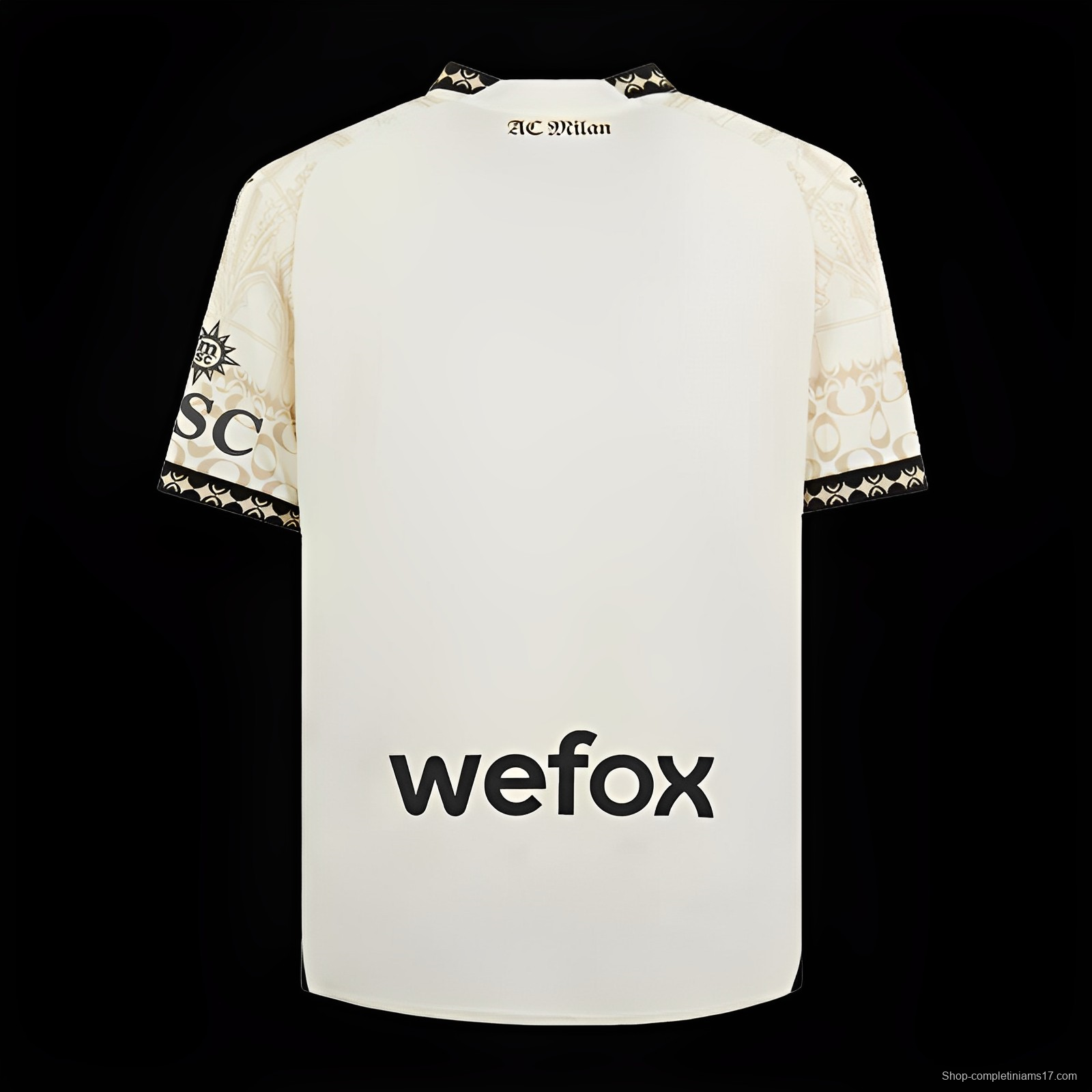 Retro 23/24 AC Milan Forth White Jersey