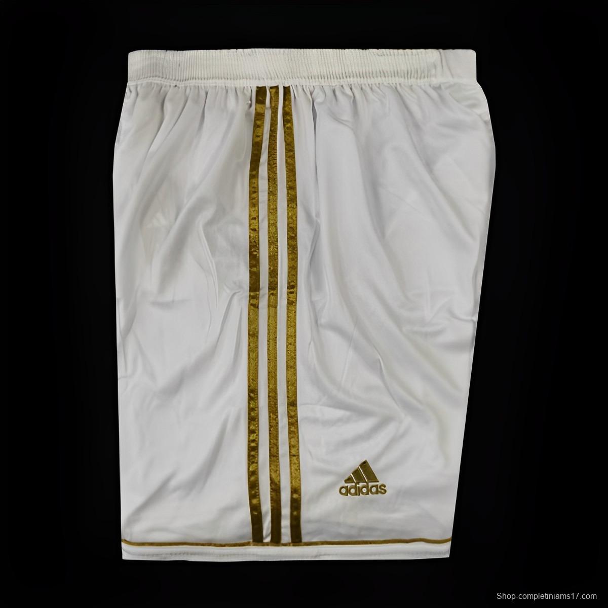 Retro 11/12 Real Madrid Home Shorts
