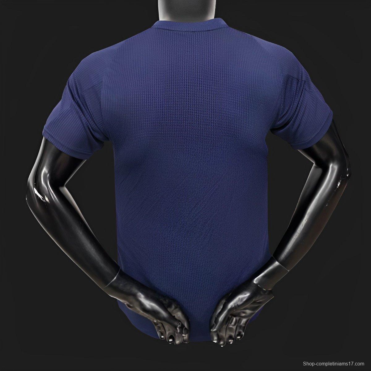 Player Version 2024 Italy Navy Special Jersey