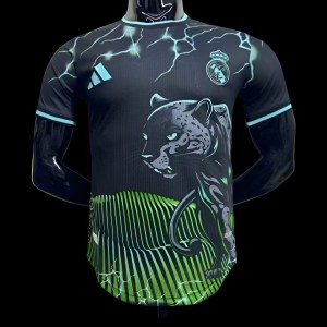 Player Version 24/25 Real Madrid Black/Green Special Jersey