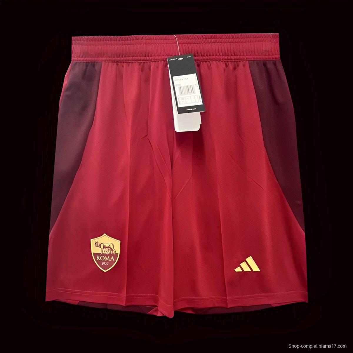 24/25 AS Roma Home Shorts