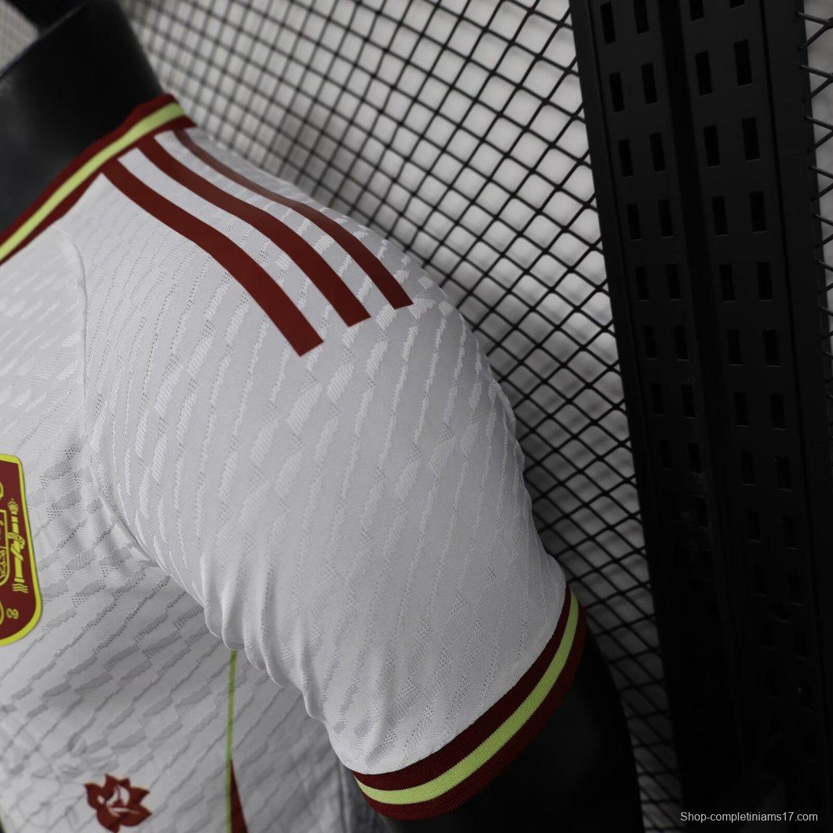 Player Version 2024 Spain White Special Jersey