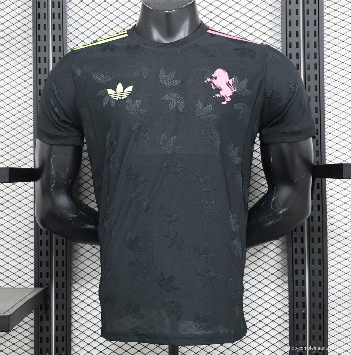 Player Version 24/25 Juventus x Adidas Original Black Jersey