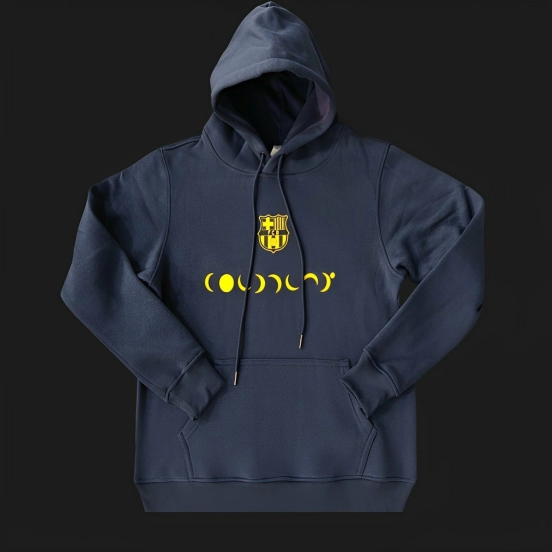 24/25 Barcelona x Coldplay Black/Navy/Red Hoodie