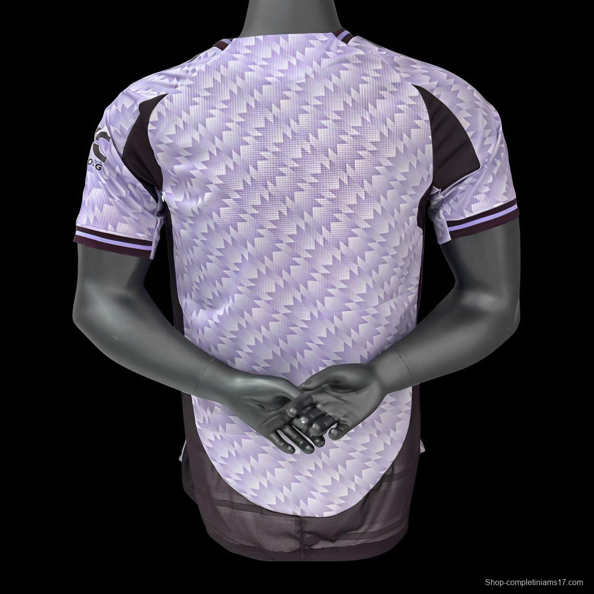 Player Version 25/26 Manchester United Away Purple Jersey