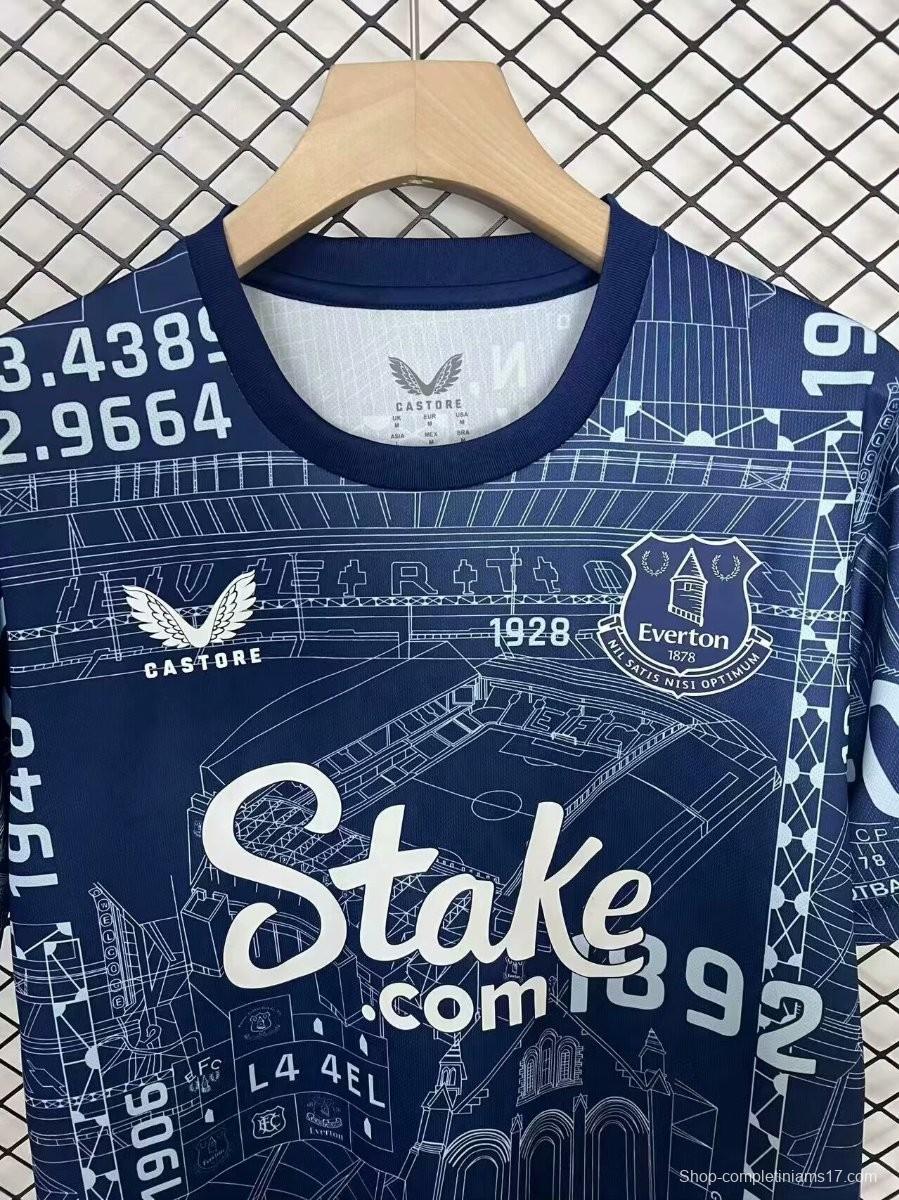 24/25 Everton  Farewell Pre-Match Jersey