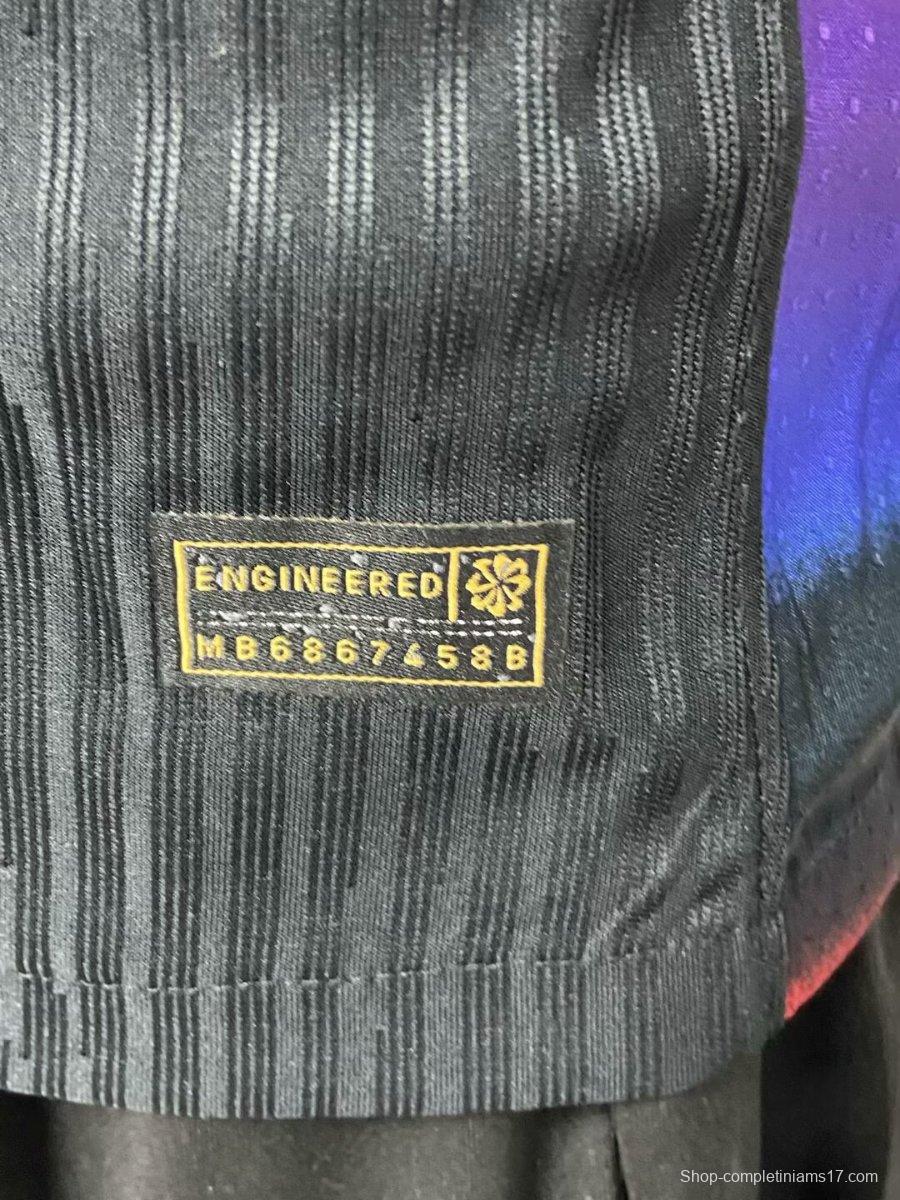 Player Version 2025 England Away Long Sleeve Jeresy