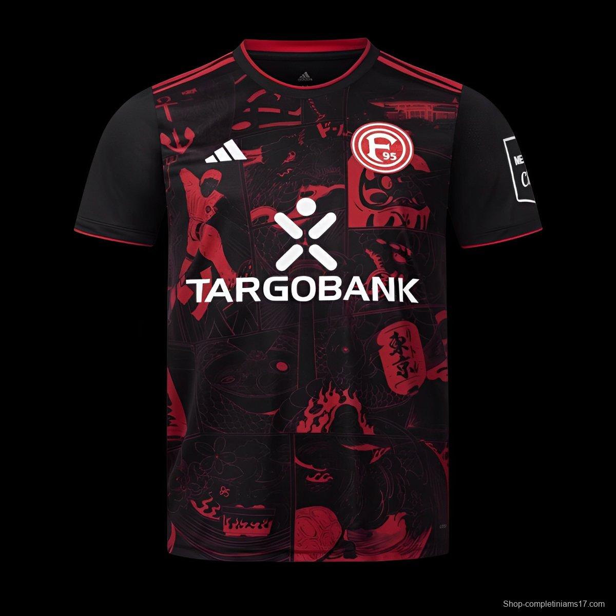 24/25 Fortuna Düsseldorf Daruma Black Jersey