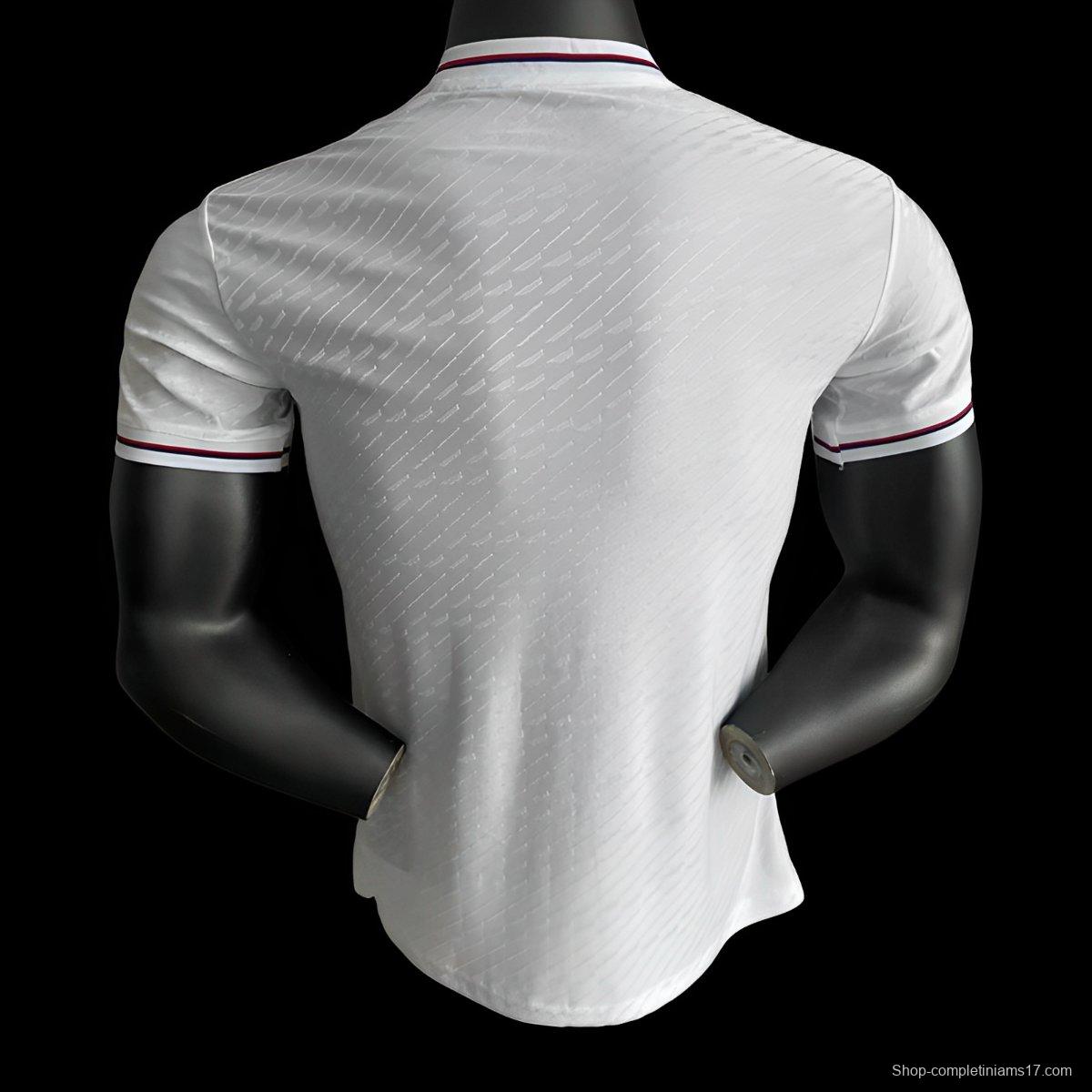 Player Version 25/26 Olympique Lyonnais WHITE Anniversary Jersey