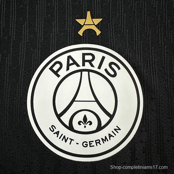 1 Star Player Version 25/26 PSG Black Champion Jersey