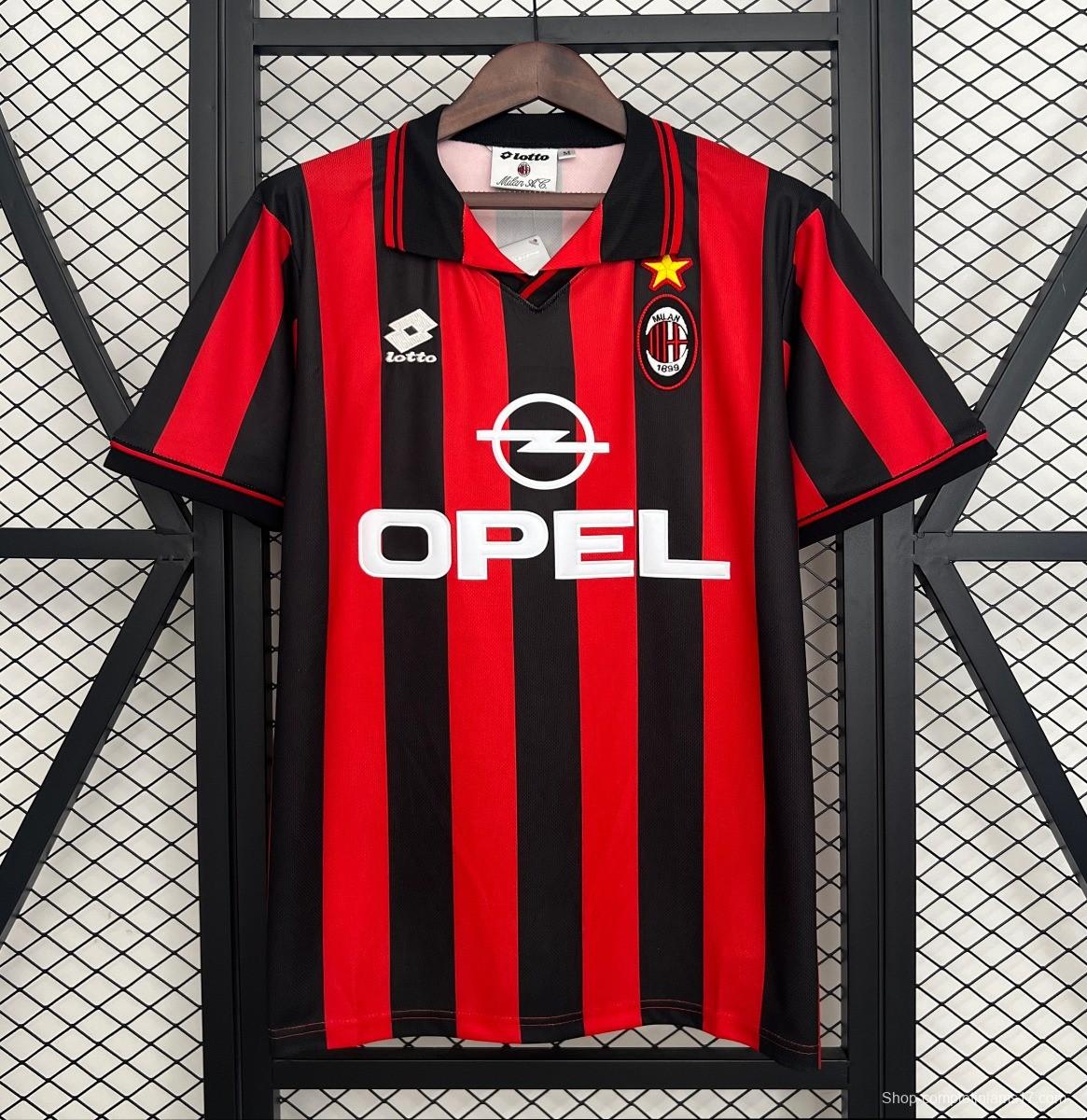 97/98 Retro AC Milan Home Jersey