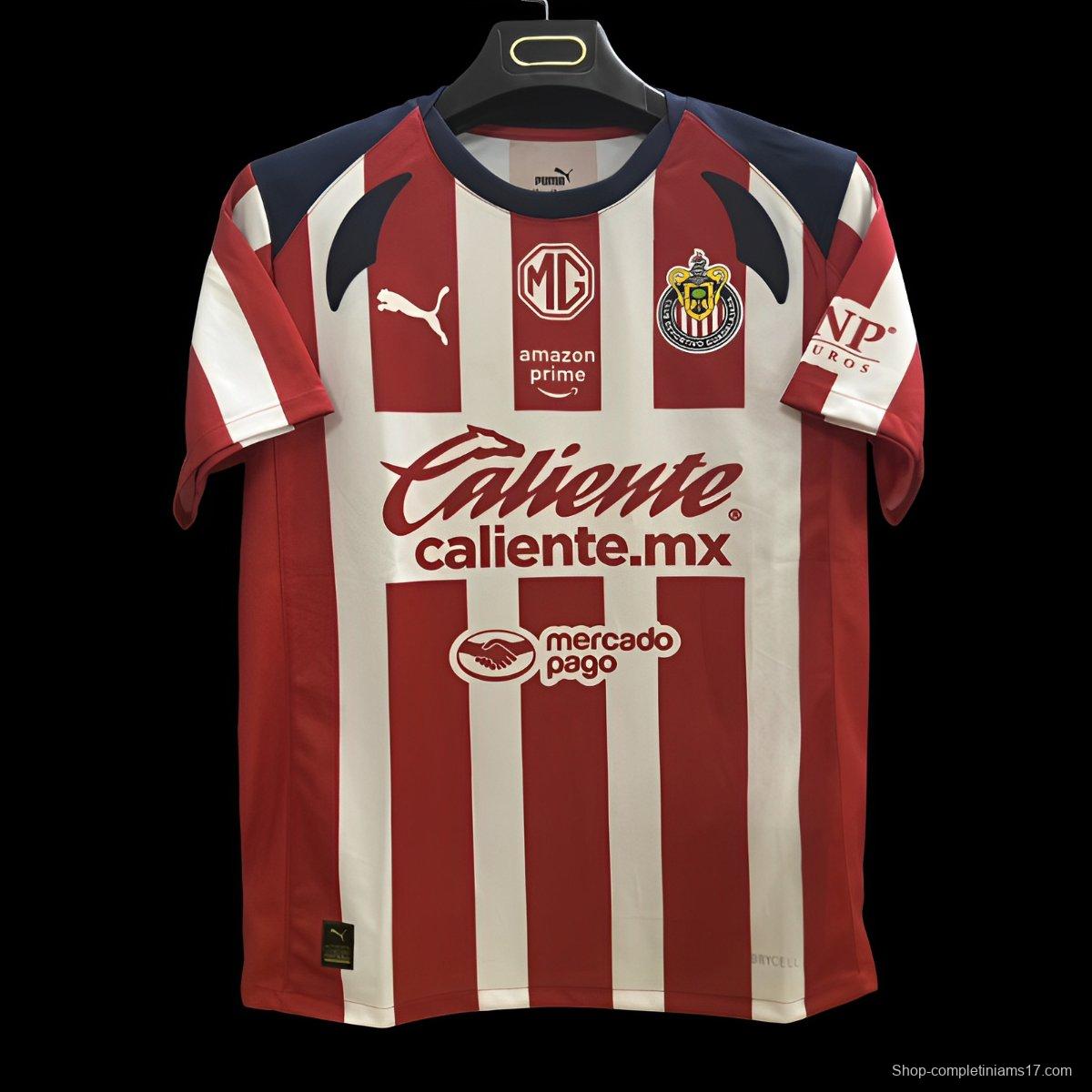 25/26 Chivas Guadalajara Home Jersey