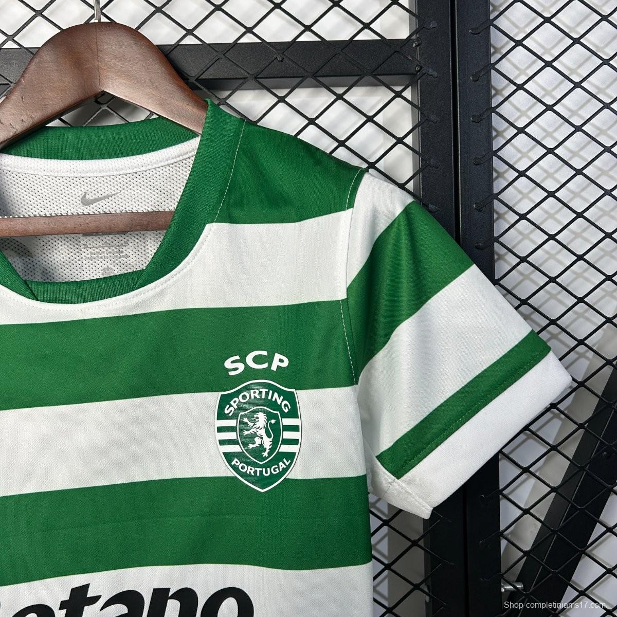 25/26 Women Sporting Lisbon Home Jersey