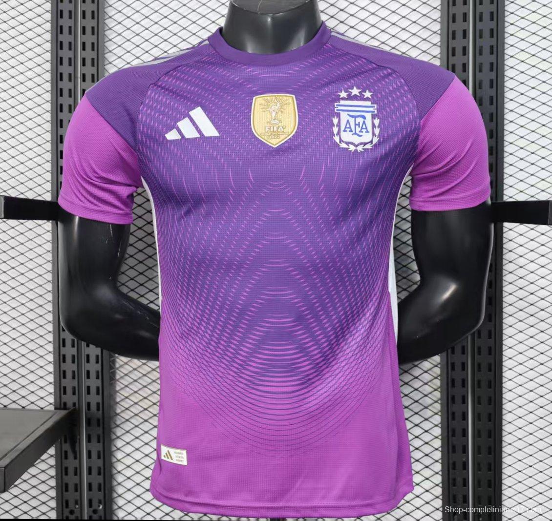 Player Version 2025 Argentina Purple Jersey
