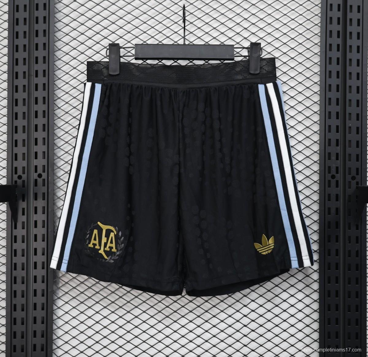 Player Version 2025 Argentina BLACK Shorts