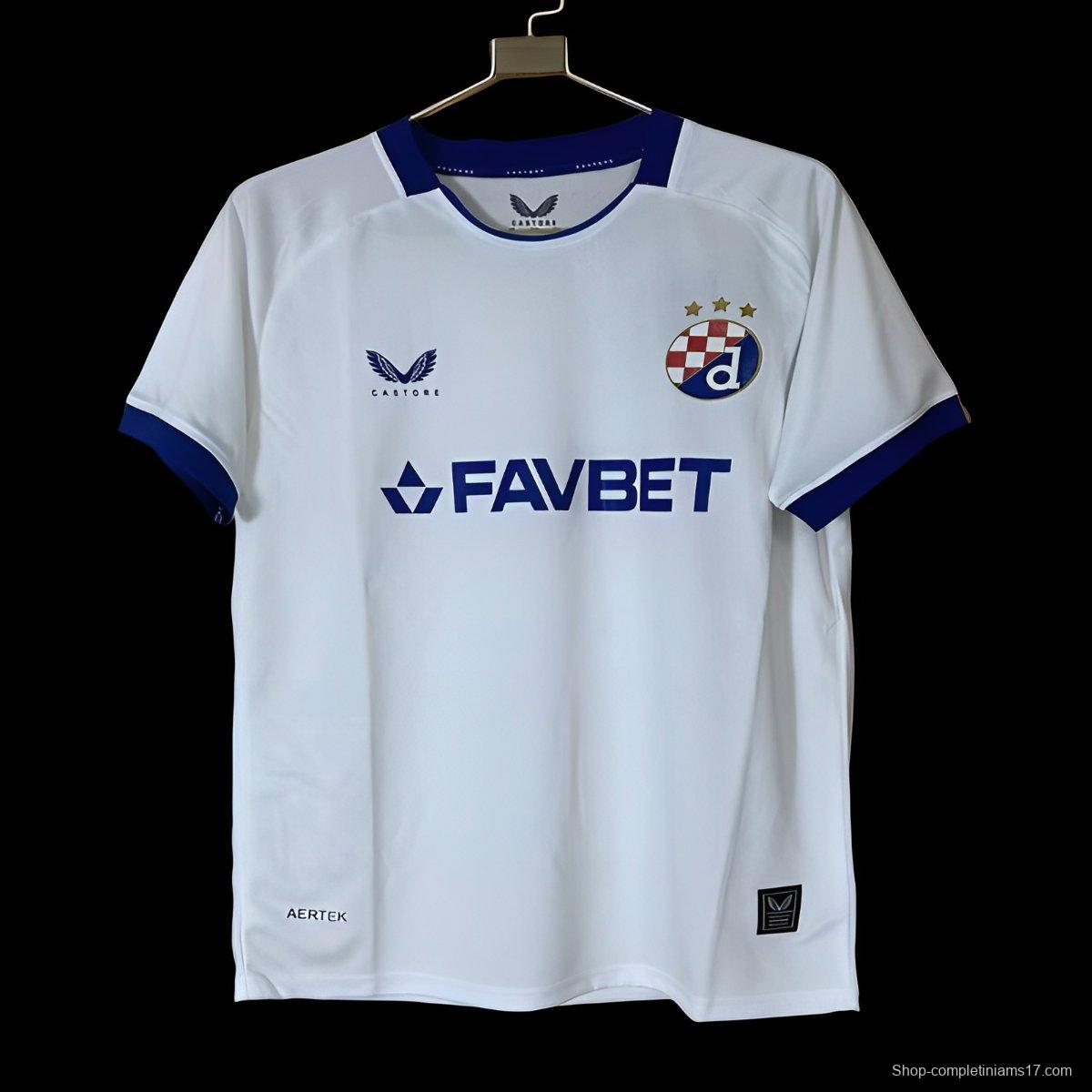25/26 Dinamo Zagreb Away White Jersey