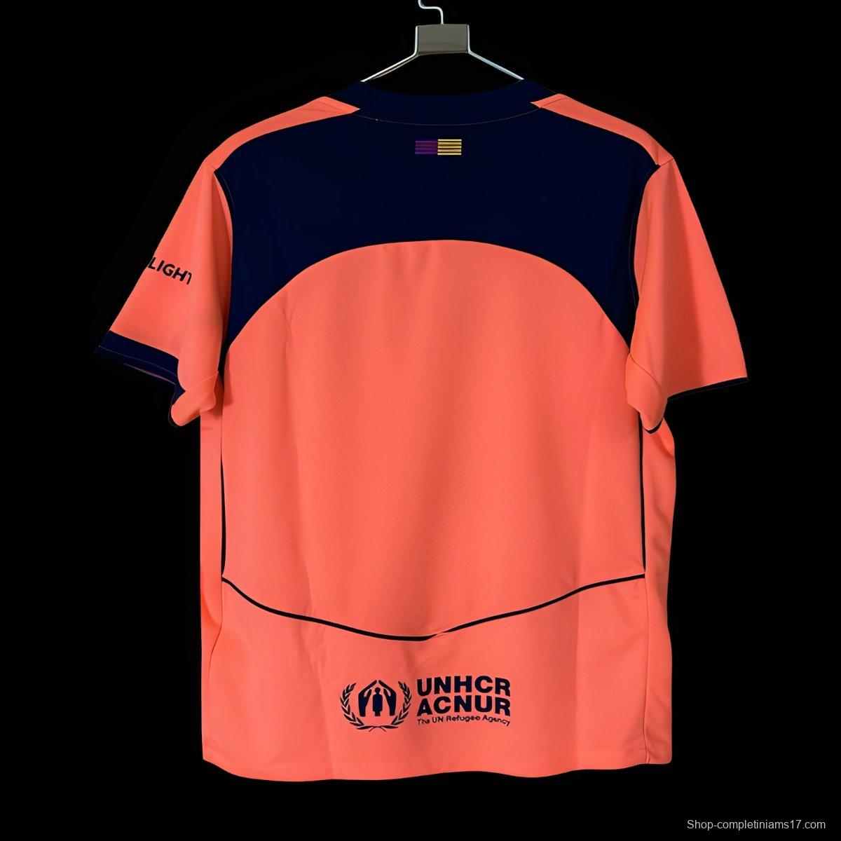 25/26 Barcelona Third Orange Jersey
