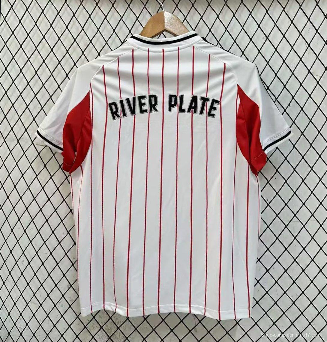 25/26 River Plate US Pack Baseball Jersey