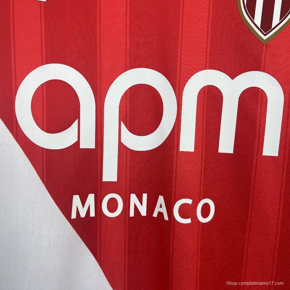25/26 Monaco Home Jersey