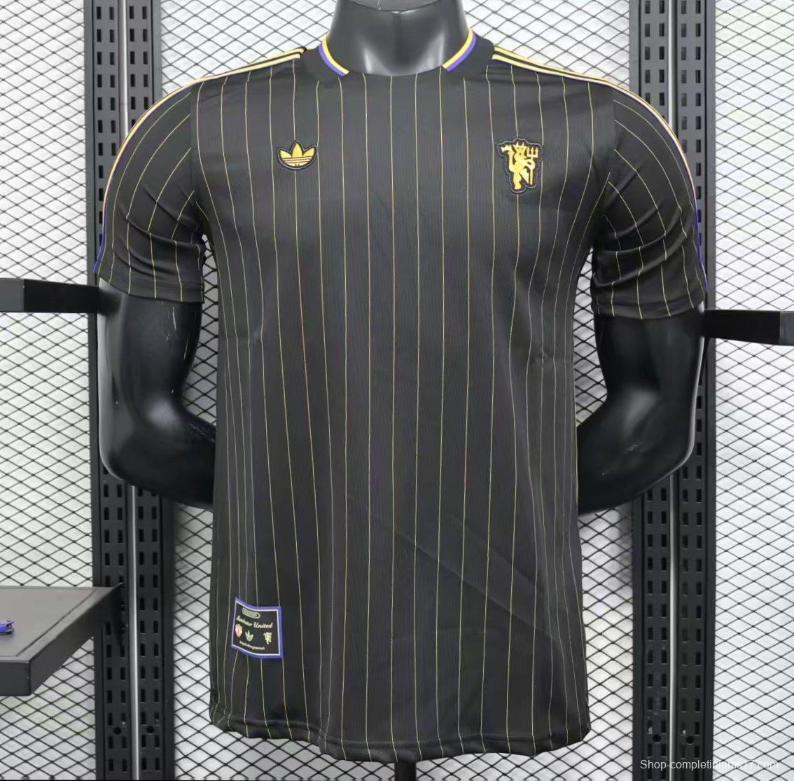 Player Version 25/26 Manchester United Black Casual Jersey