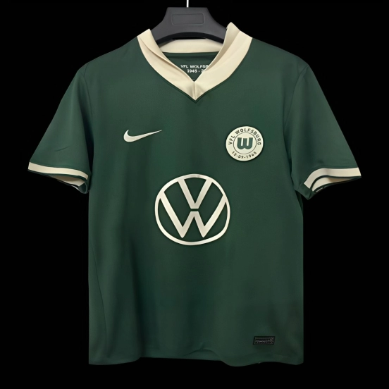 25/26 VFL Wolfsburg 80Th Anniversary Green Special Jersey