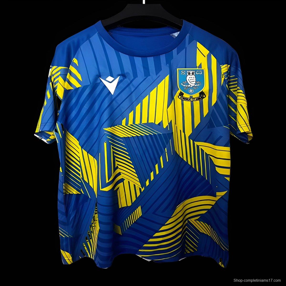 25/26 Sheffield Wednesday M25 Adult Warm Up Jersey