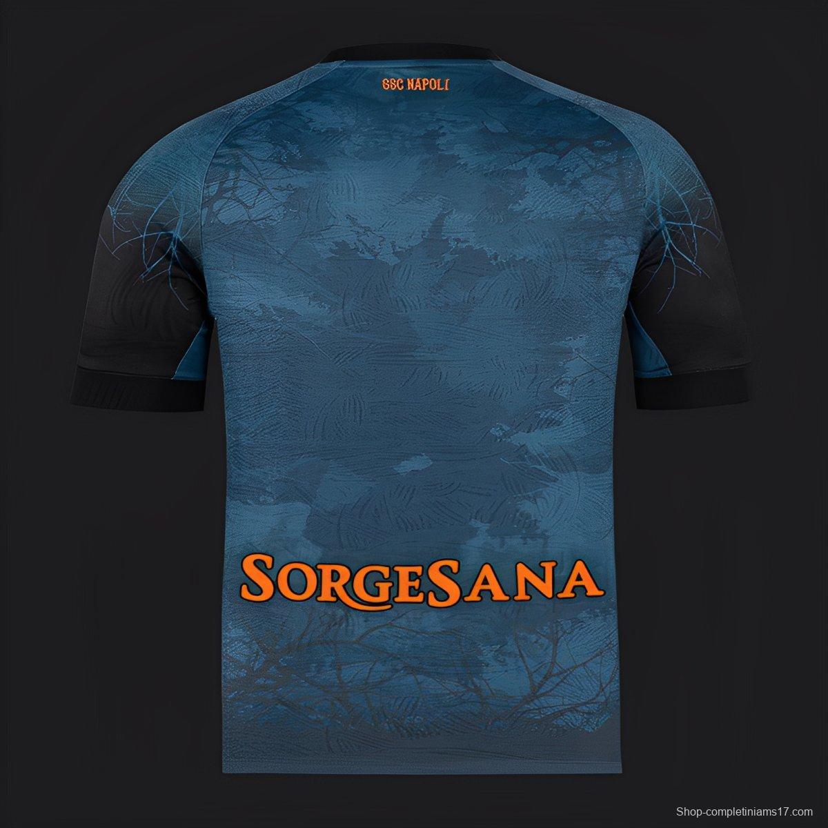 25/26 SSC Napoli Halloween Blue Jersey