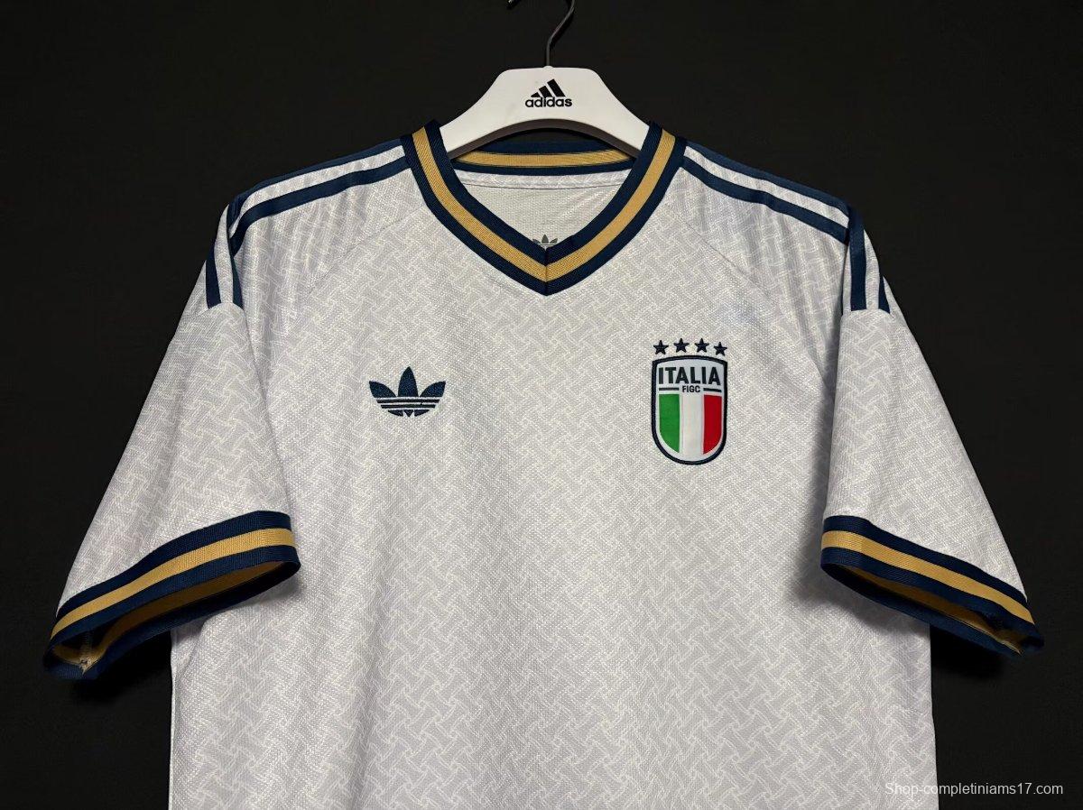 2025 Italy Away WHITE Jersey