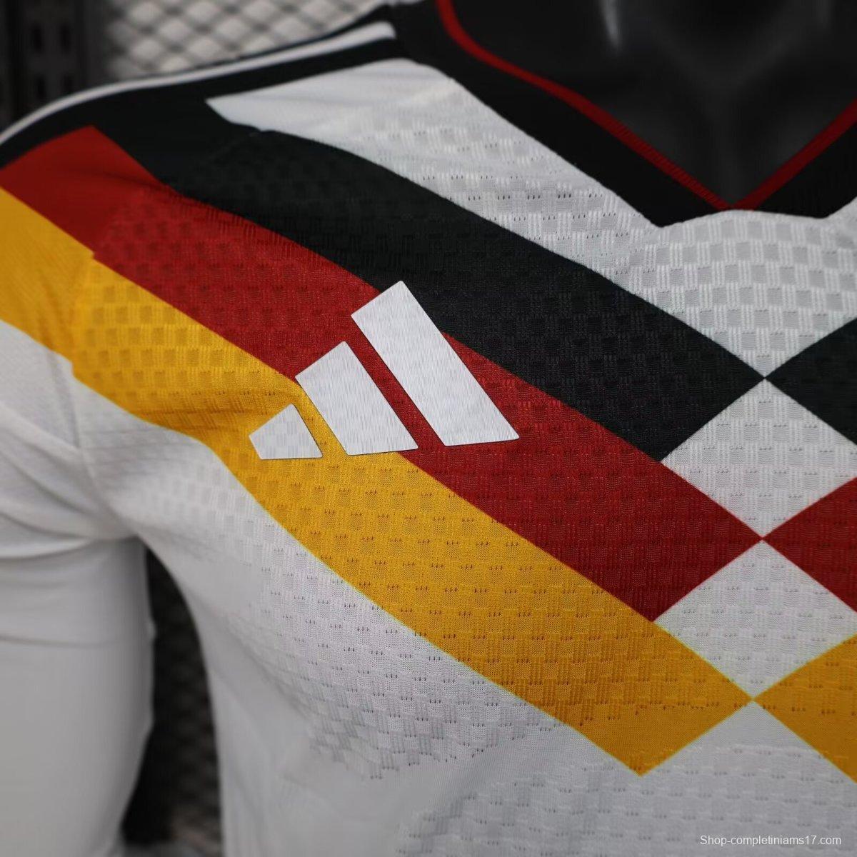 Player Version 2026 Germany Home Long Sleeve Jersey