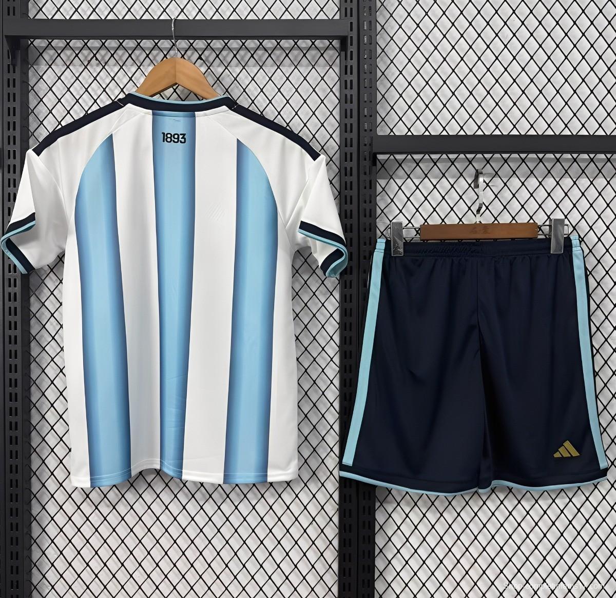 2026 Kids Argentina Home Jersey