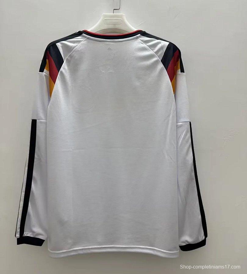 2026 Mens Germany World Cup Home Long Sleeve Jersey