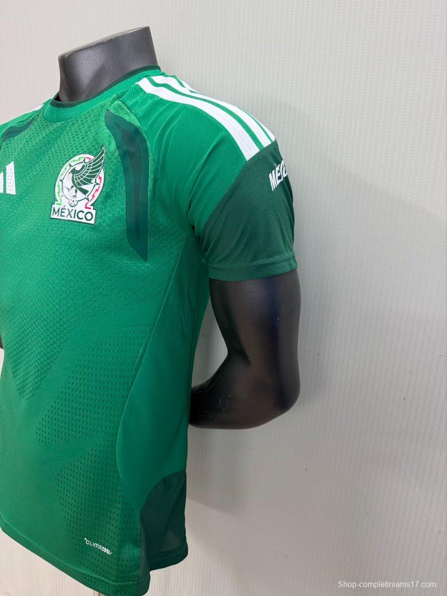Player Version 2026 Mexico Green Training Pre-Match Jersey