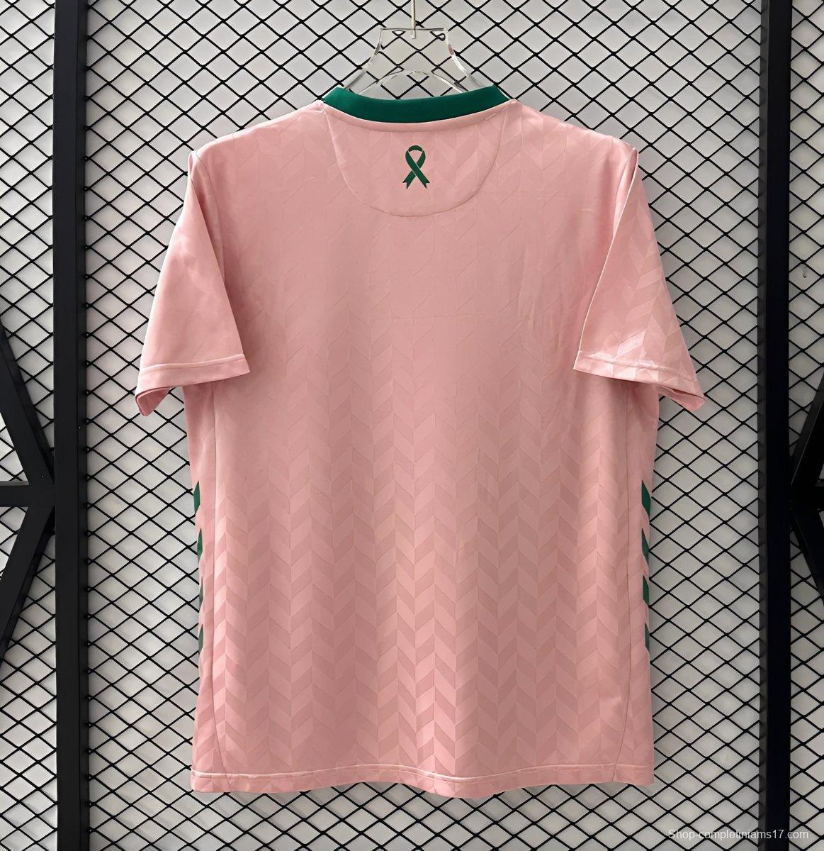 25/26 Saint-Etienne Goalkeeper Pink October Jersey