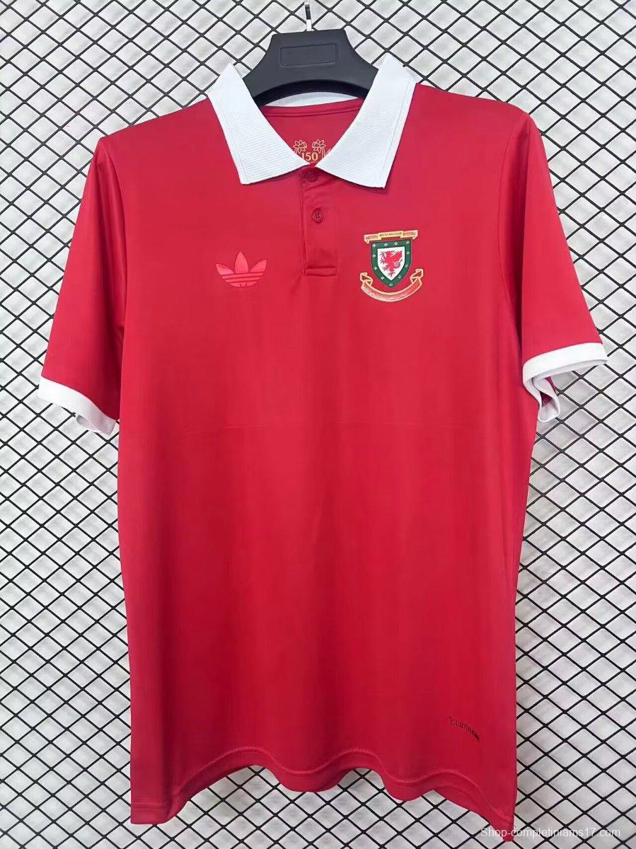 2026 Wales Home 150Th Anniversary Home Jersey