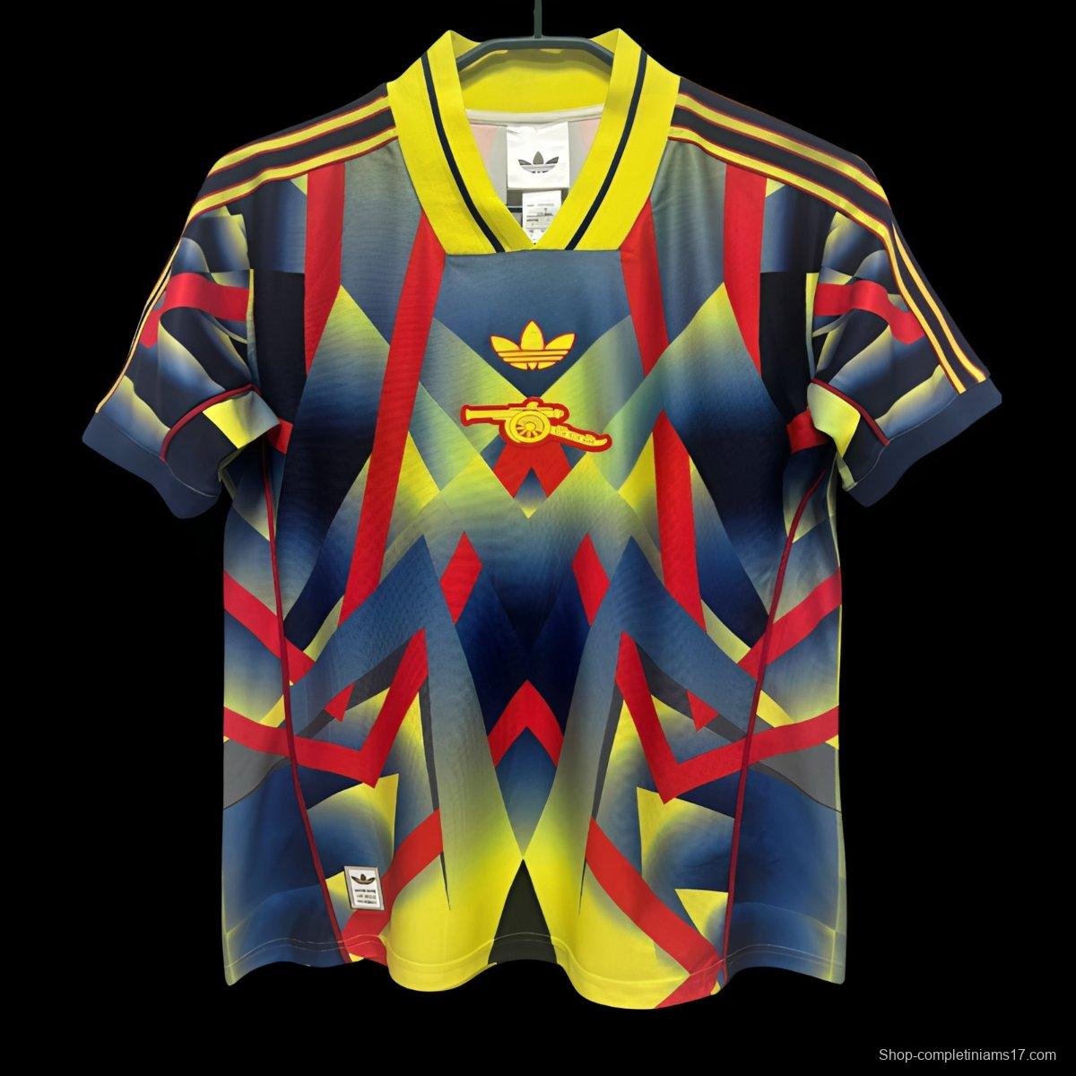 2026 Arsenal Adidas Terrace Icons Multicolor Jersey