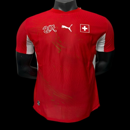 Player Version 2026 Switzerland Home Jersey