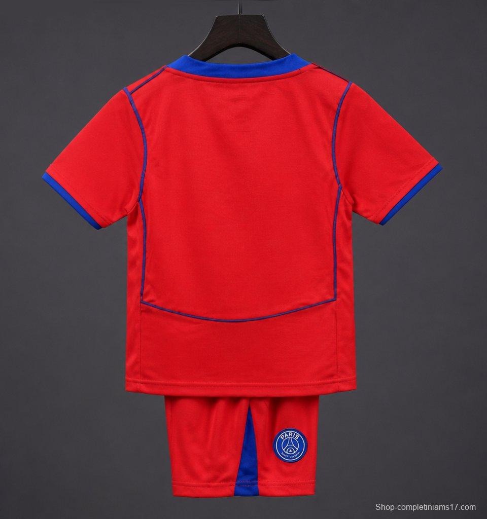 25/26 Kids PSG/Paris Saint Germain Third Red Jersey