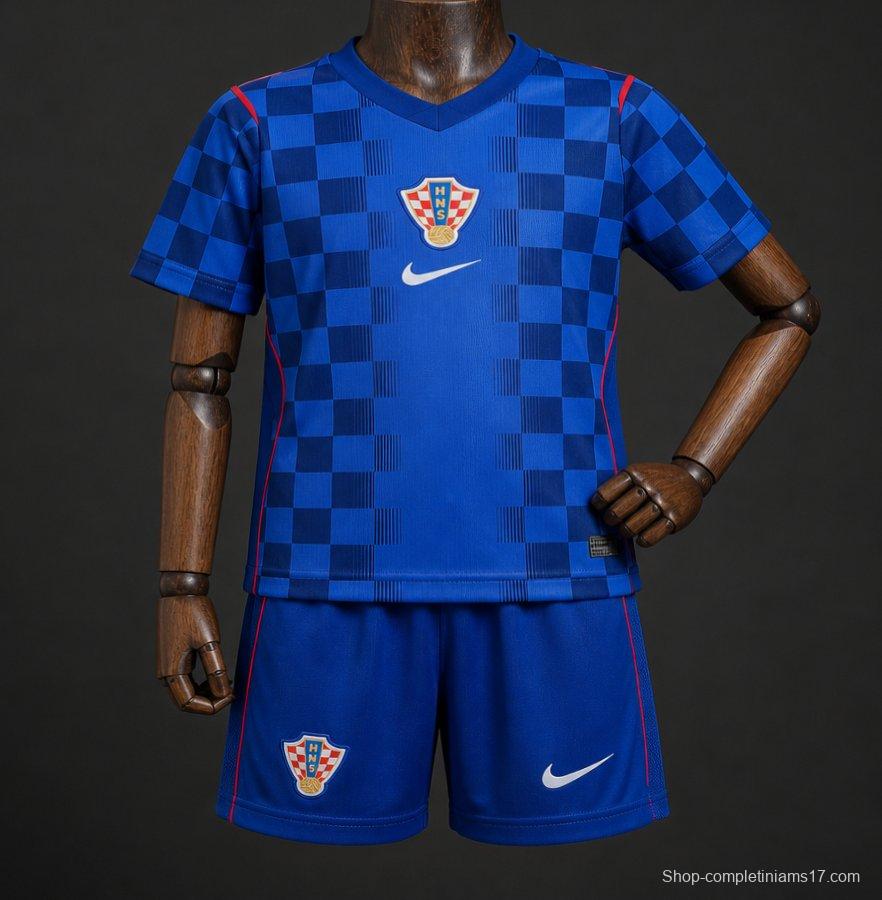 2026 Kids Croatia Away Jersey