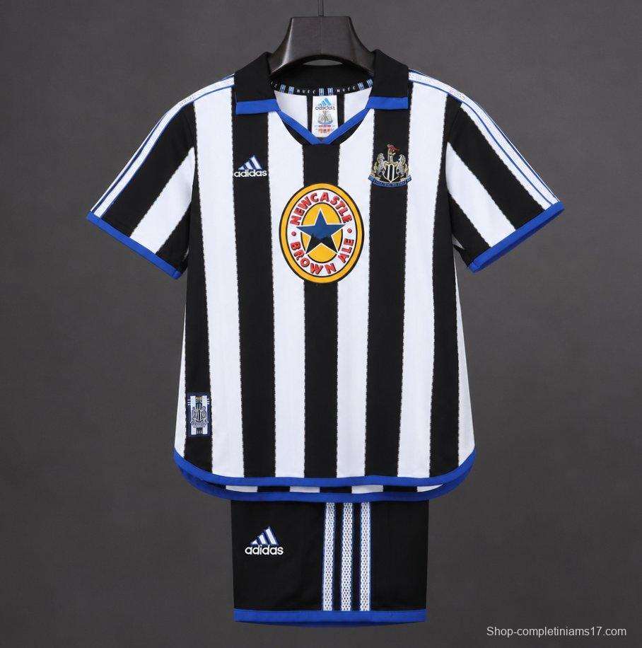 Retro Kids 99/00 Newcastle United Home Jersey