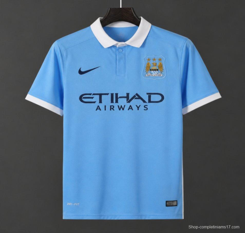 Retro 15/16 Manchester City Home Jersey