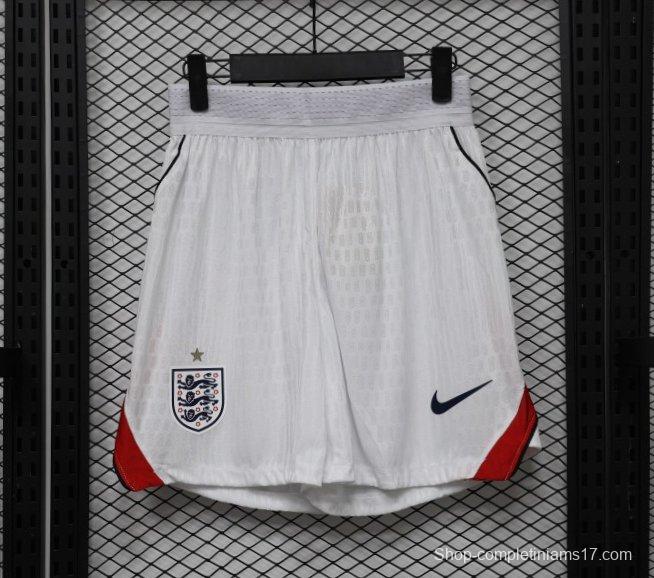 Player Version 2026 England White  Home Shorts