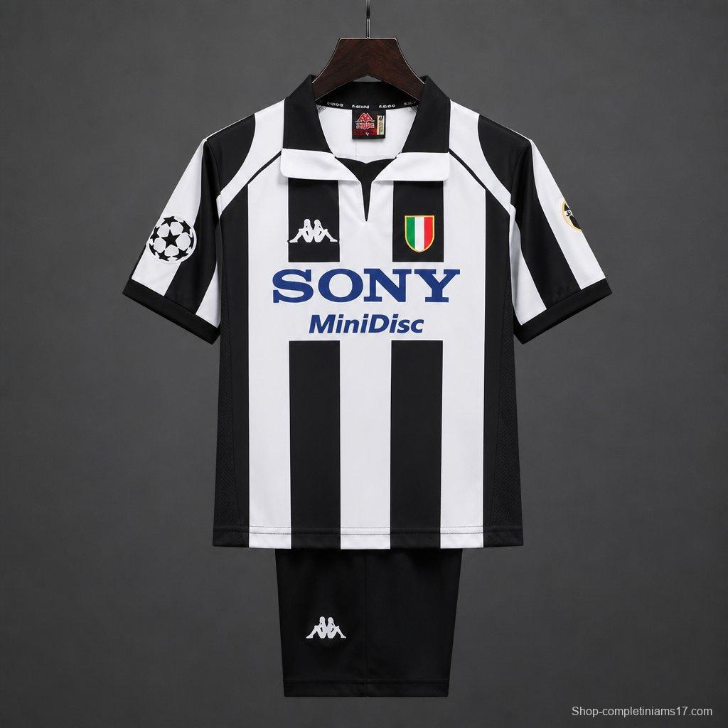 Retro Kids 97/98  Juventus Home Jersey