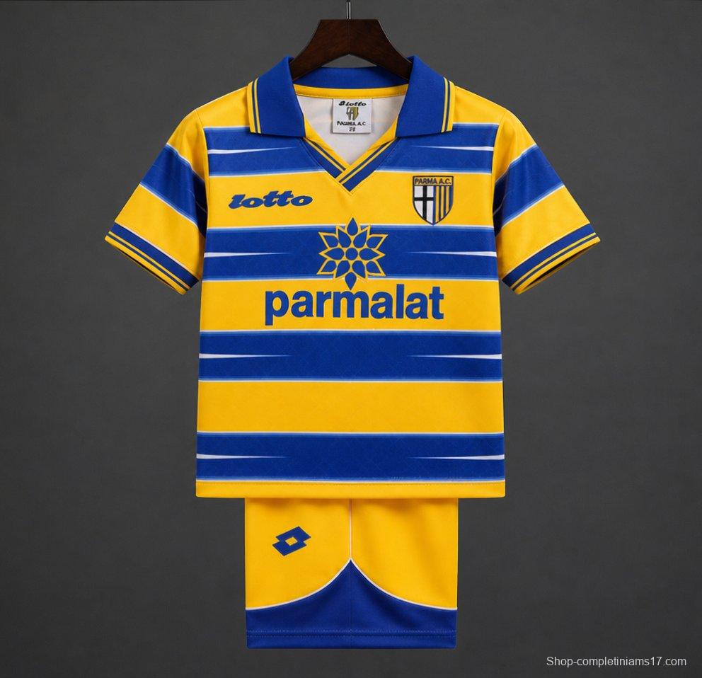 Retro Kids 98/99  Parma Home Jersey